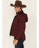 Image #2 - RANK 45® Women's Ultimate Legacy Quilted Jacket, Dark Red, hi-res