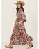Image #2 - Free People Women's Dixie Floral Print Maxi Dress, Indigo, hi-res