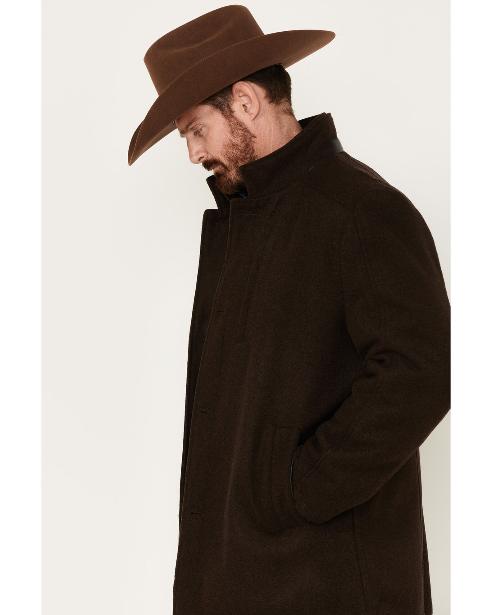 Product Name Cripple Creek Men's Faux Leather Trim Jacket