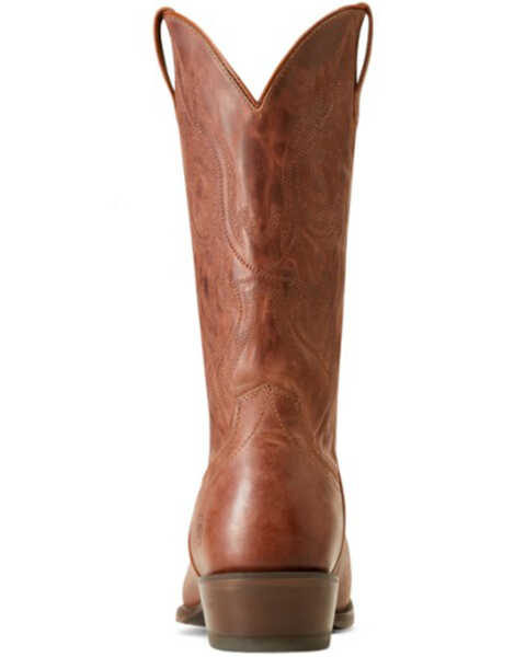 Image #3 - Ariat Men's Uptown Whiskey Barrel Western Boots - Snip Toe, Brown, hi-res