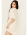 Image #4 - Rock & Roll Denim Women's Whiskey Graphic Short Sleeve T-Shirt Mini Dress, Cream, hi-res
