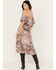 Image #4 - Shyanne Women's Off The Shoulder Ruffle Midi Dress, Pecan, hi-res