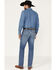 Wrangler Retro Men's Ansley Stretch Slim Straight Jeans , Medium Wash, hi-res