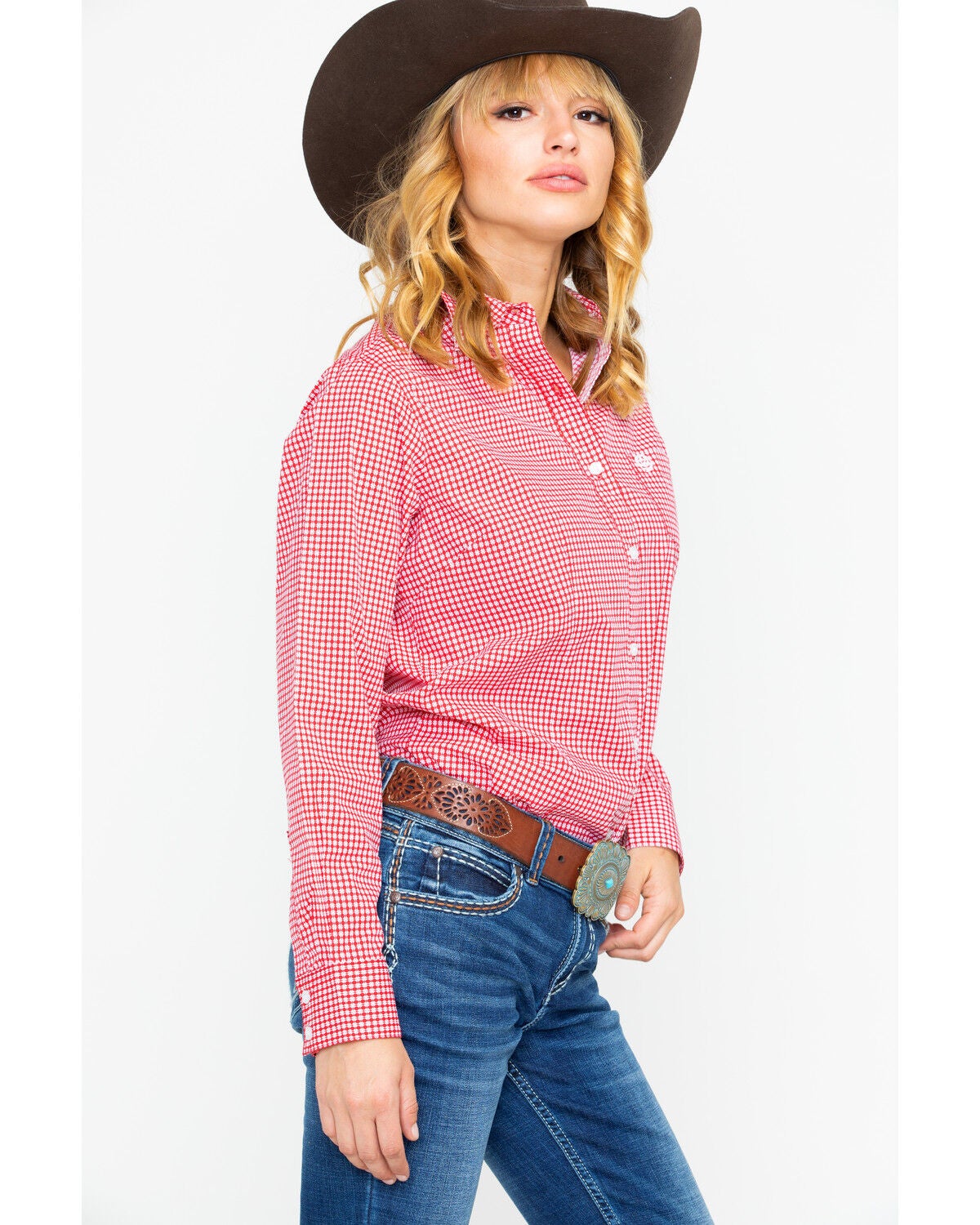George Strait by Wrangler Women's Red 