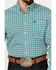 Image #3 - Cinch Men's Floral Medallion Print Long Sleeve Button-Down Western Shirt , Green, hi-res