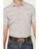 Image #3 - Gibson Trading Co Men's Purple Hazed Medallion Print Short Sleeve Pearl Snap Western Shirt, Purple, hi-res