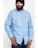 Image #1 - Ariat Men's FR Solid Durastretch Long Sleeve Work Shirt, Blue, hi-res