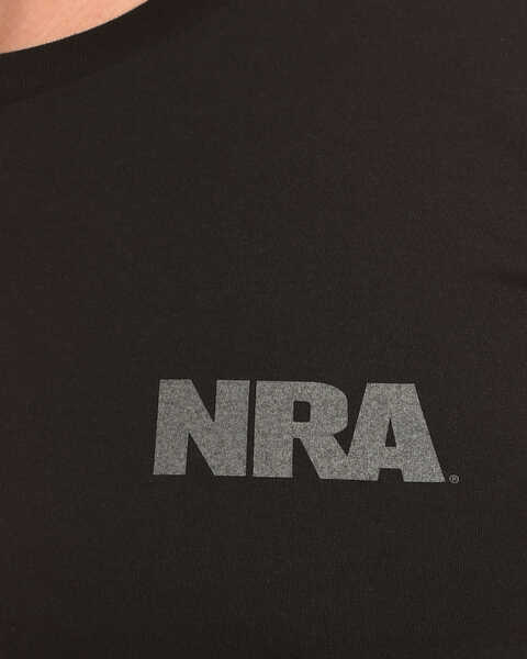 Image #4 - NRA Men's Tactical Flag Short Sleeve Graphic T-Shirt, Black, hi-res