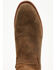 Image #6 - Moonshine Spirit Men's 8" Pancho Roughout Zipper Western Boots - Round Toe, Brown, hi-res