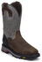 Justin Men's Tanker EH Waterproof Met Guard Work Boots - Steel Toe, Timber, hi-res
