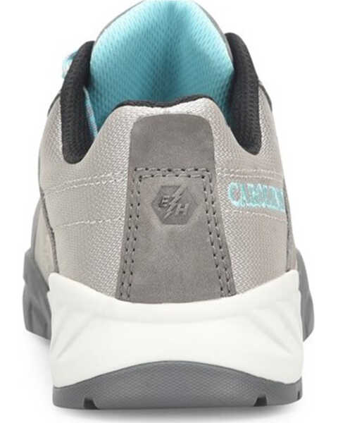 Image #4 - Carolina Men's Zella Waterproof Lace-Up Work Shoe - Composite Toe, Grey, hi-res