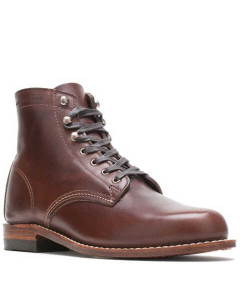 Wolverine Men's 1000 Mile Lace-Up Boots - Round Toe, Brown, hi-res