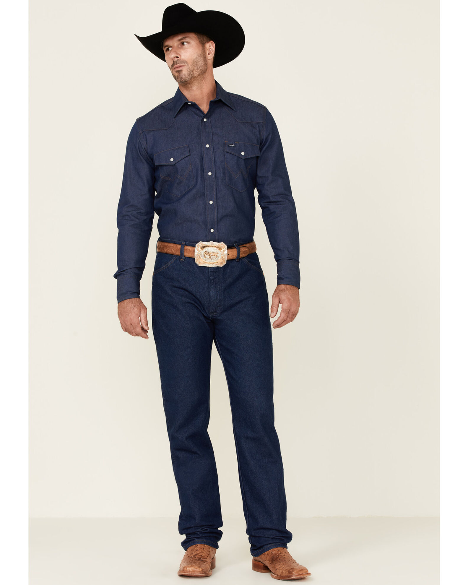 Wrangler Men's 13MWZ Cowboy Cut Original Fit Prewashed Jeans | Sheplers