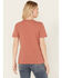 Image #4 - Wrangler Retro Women's Bucking Bronc Short Sleeve Graphic Tee, Rust Copper, hi-res