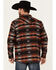 Image #4 - Moonshine Spirit Men's Smoke Cover Southwestern Print Long Sleeve Snap Western Shirt, Multi, hi-res