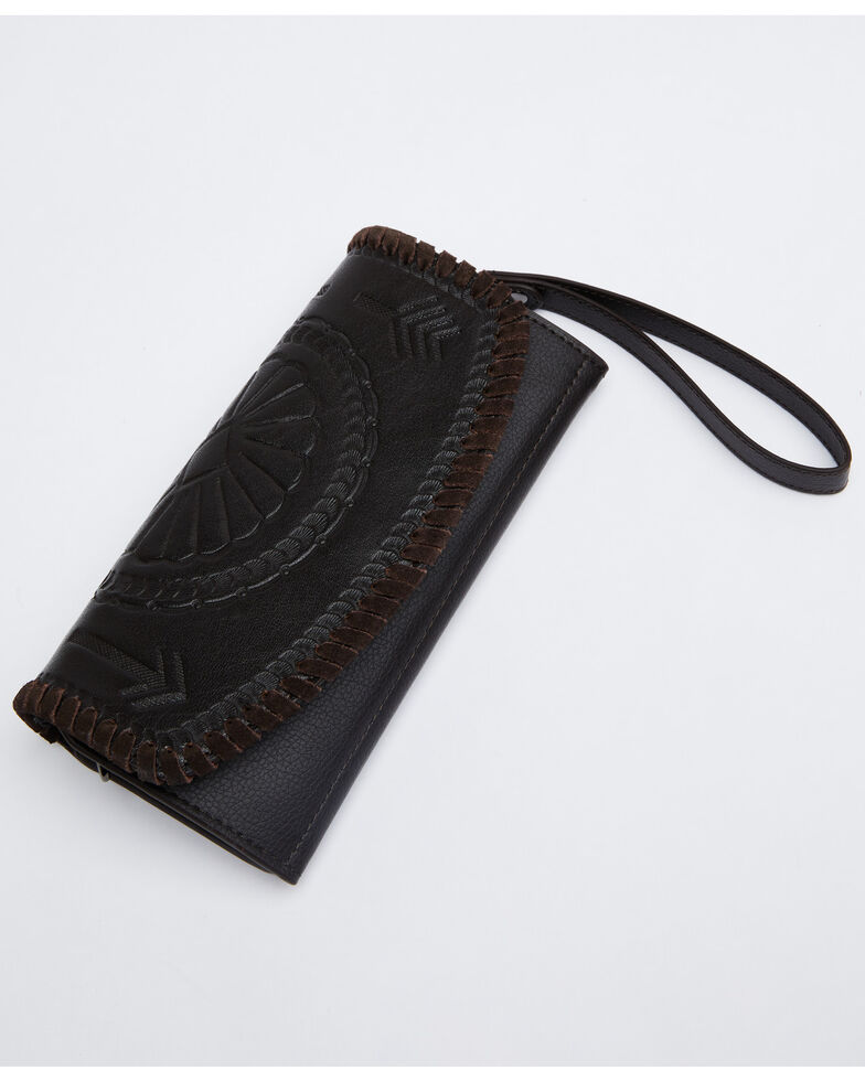 Idyllwind Women's What You Need Concho Wallet, Brown, hi-res