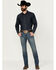 Image #1 - Cody James Men's Grullo Medium Wash Slim Straight Stretch Denim Jeans, Medium Wash, hi-res