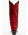 Idyllwind Women's Slay Exotic Python Western Boots - Snip Toe, Red, hi-res