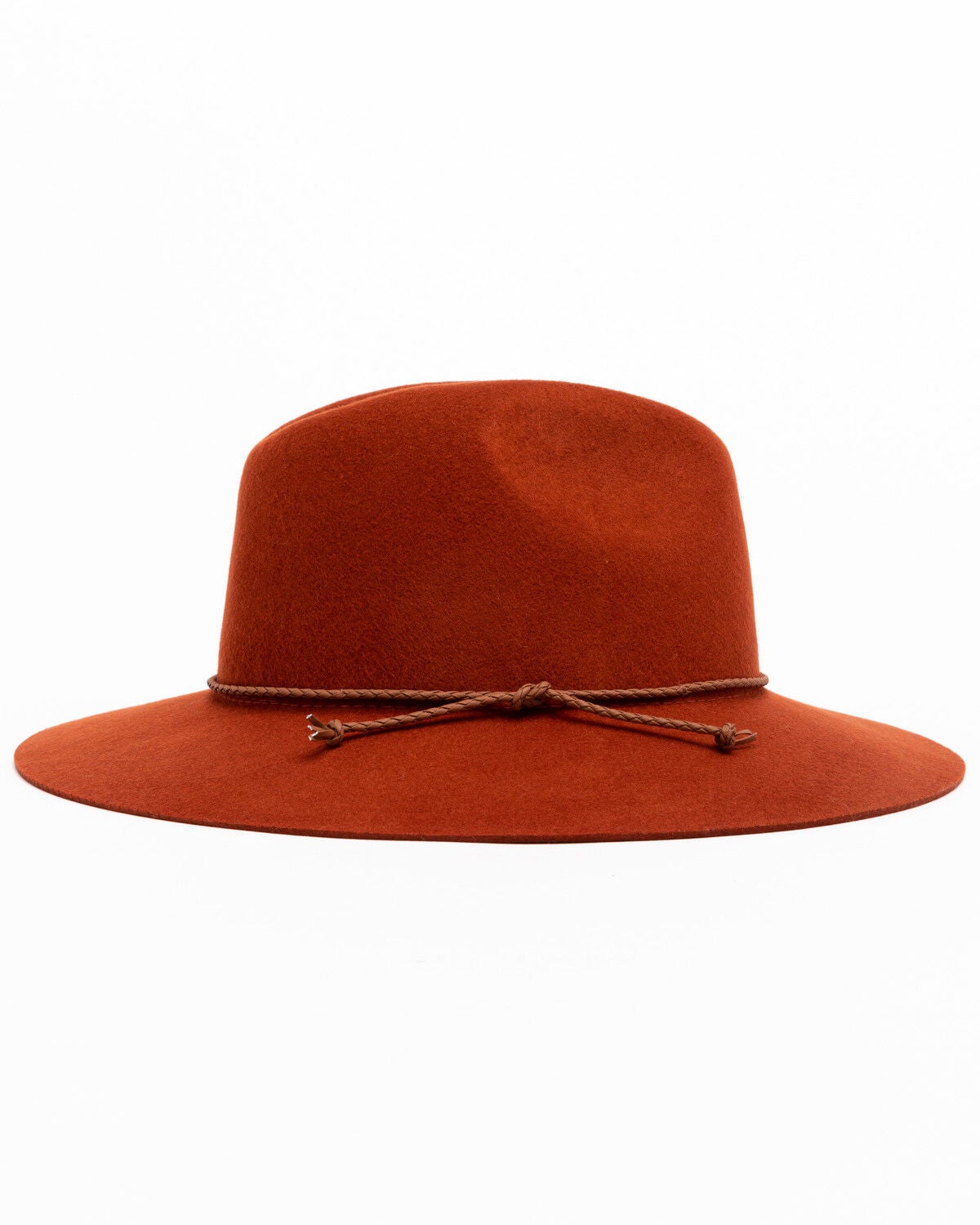 orange fedora hat
