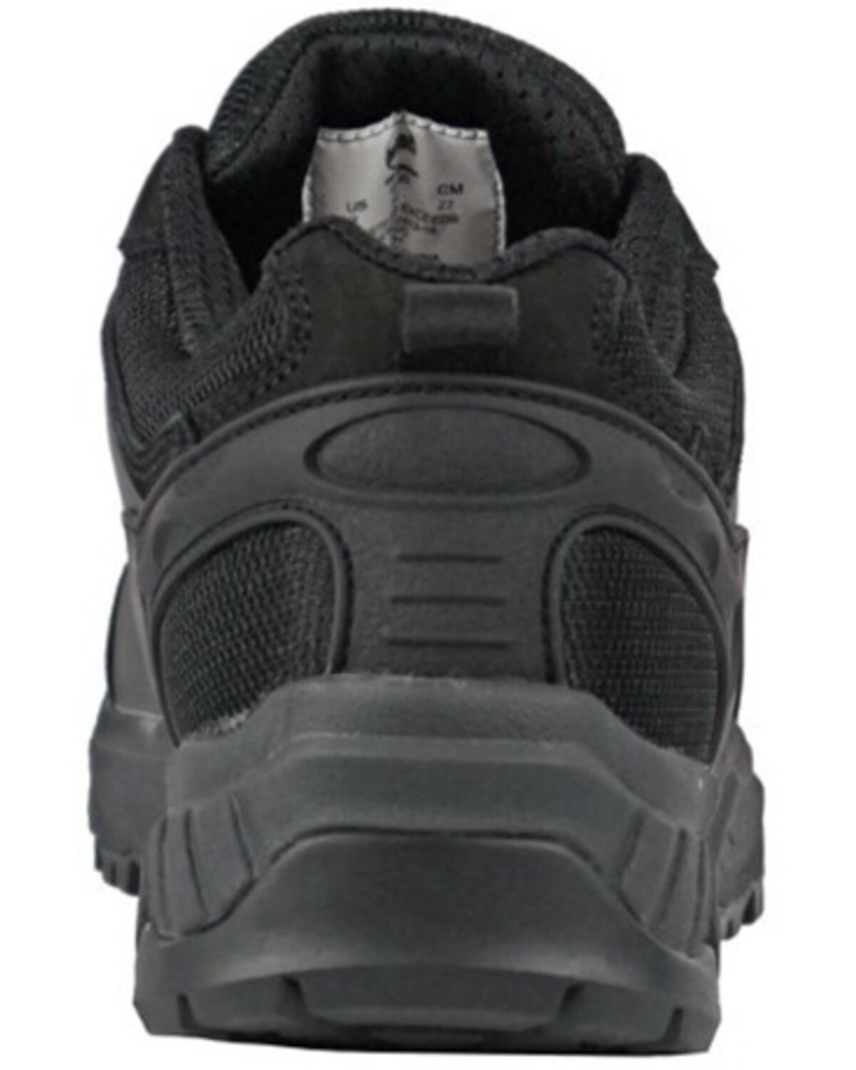 Image #5 - Hoss Men's Eric Lace-Up Work Boots - Aluminum Toe, Black, hi-res