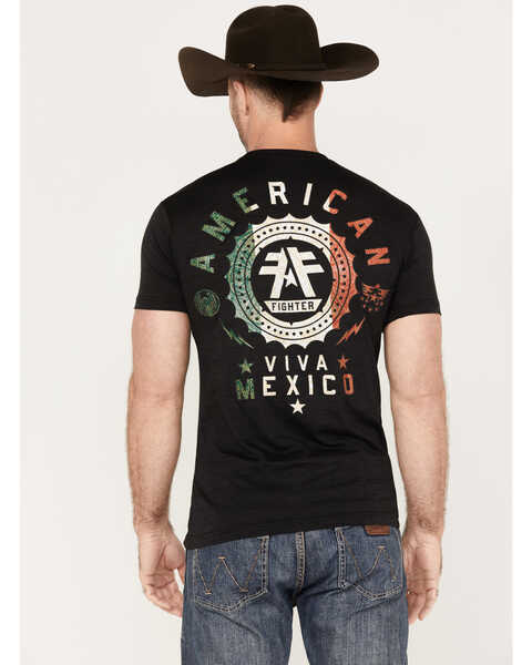 Image #3 - Howitzer Men's Viva Mexico Graphic Short Sleeve T-Shirt, Grey, hi-res