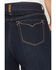 Image #4 - Ariat Women's Dark Wash Ultra High Rise Veronica Wide Leg Stretch Denim Jeans, Dark Wash, hi-res