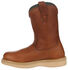 Georgia Boot Men's Wellington Barracuda Work Boots - Steel Toe, Brown, hi-res