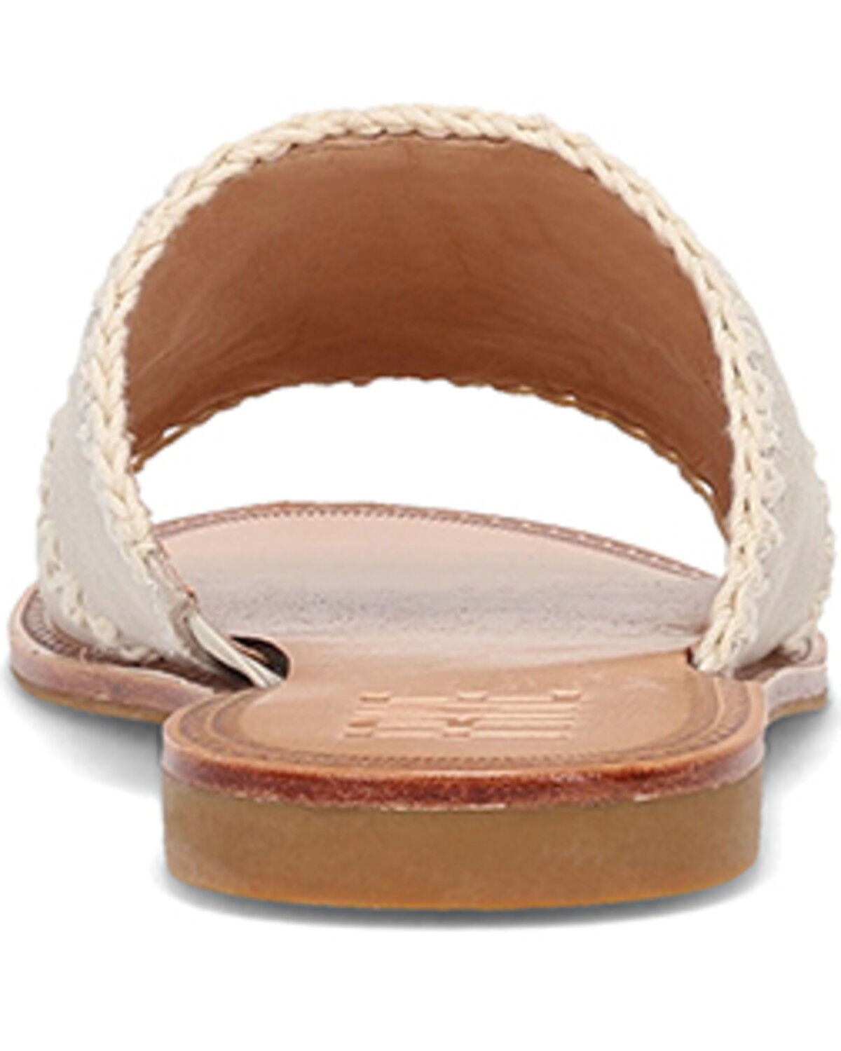 Image #5 - Frye Women's Ava Crochet Slide Sandals, Ivory, hi-res