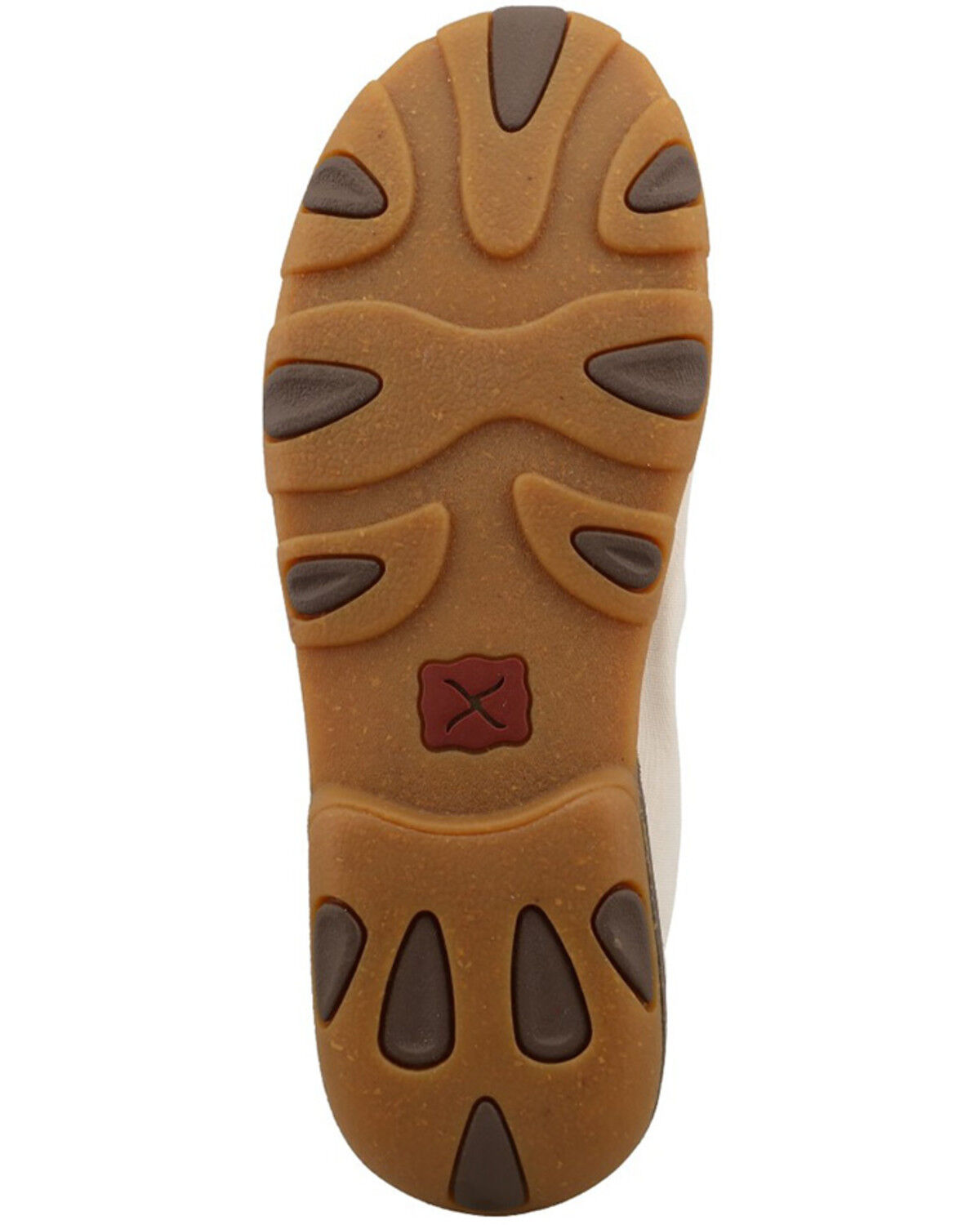 Image #7 - Twisted X Women's Chukka Driving Mocs, Beige, hi-res