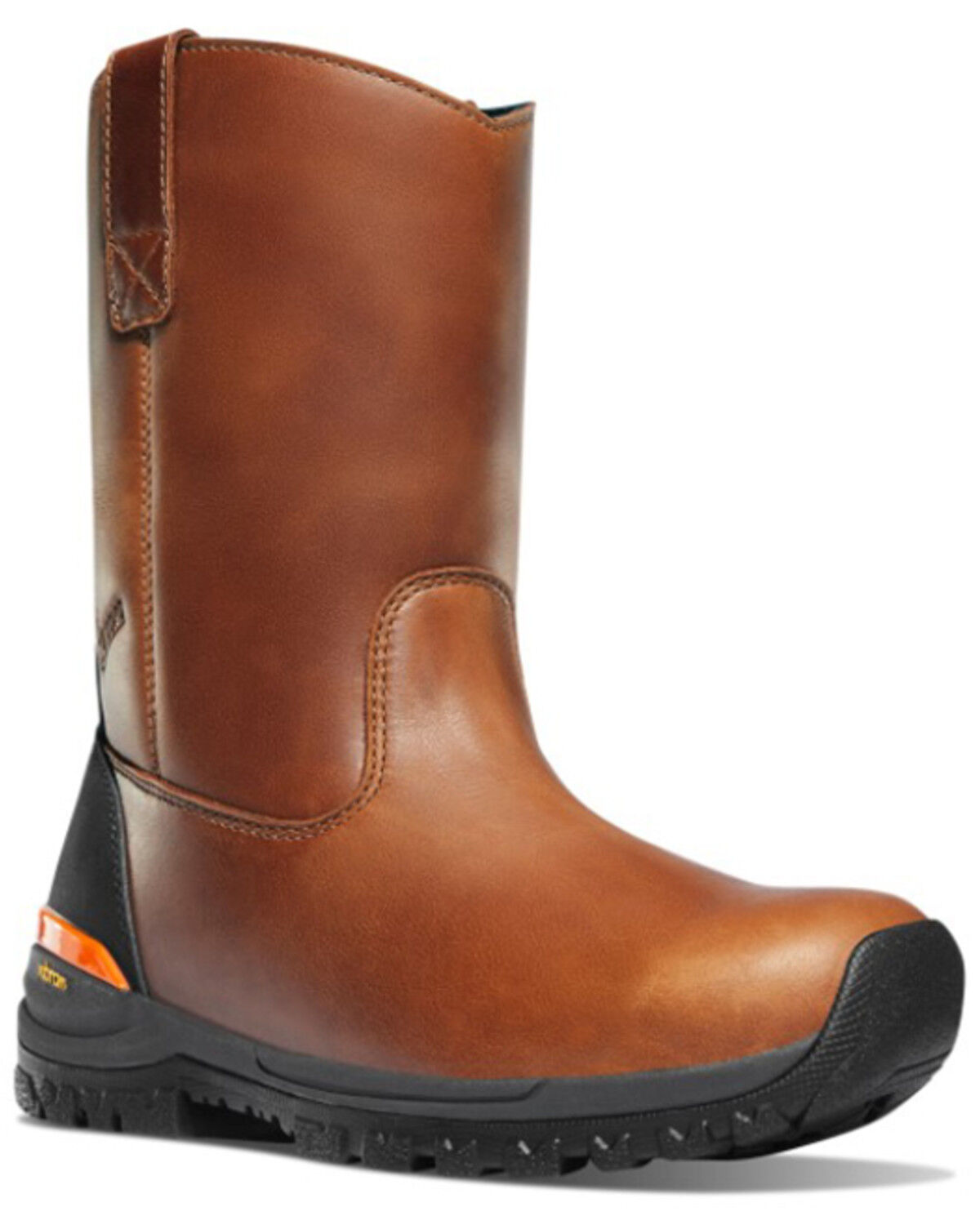 Image #1 - Danner Men's 10" Stronghold Wellington Work Boots - Soft Toe, Brown, hi-res