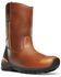 Image #1 - Danner Men's 10" Stronghold Wellington Work Boots - Soft Toe, Brown, hi-res
