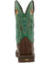 Image #5 - Rocky Women's Legacy 32 Western Boots - Square Toe, Green/brown, hi-res