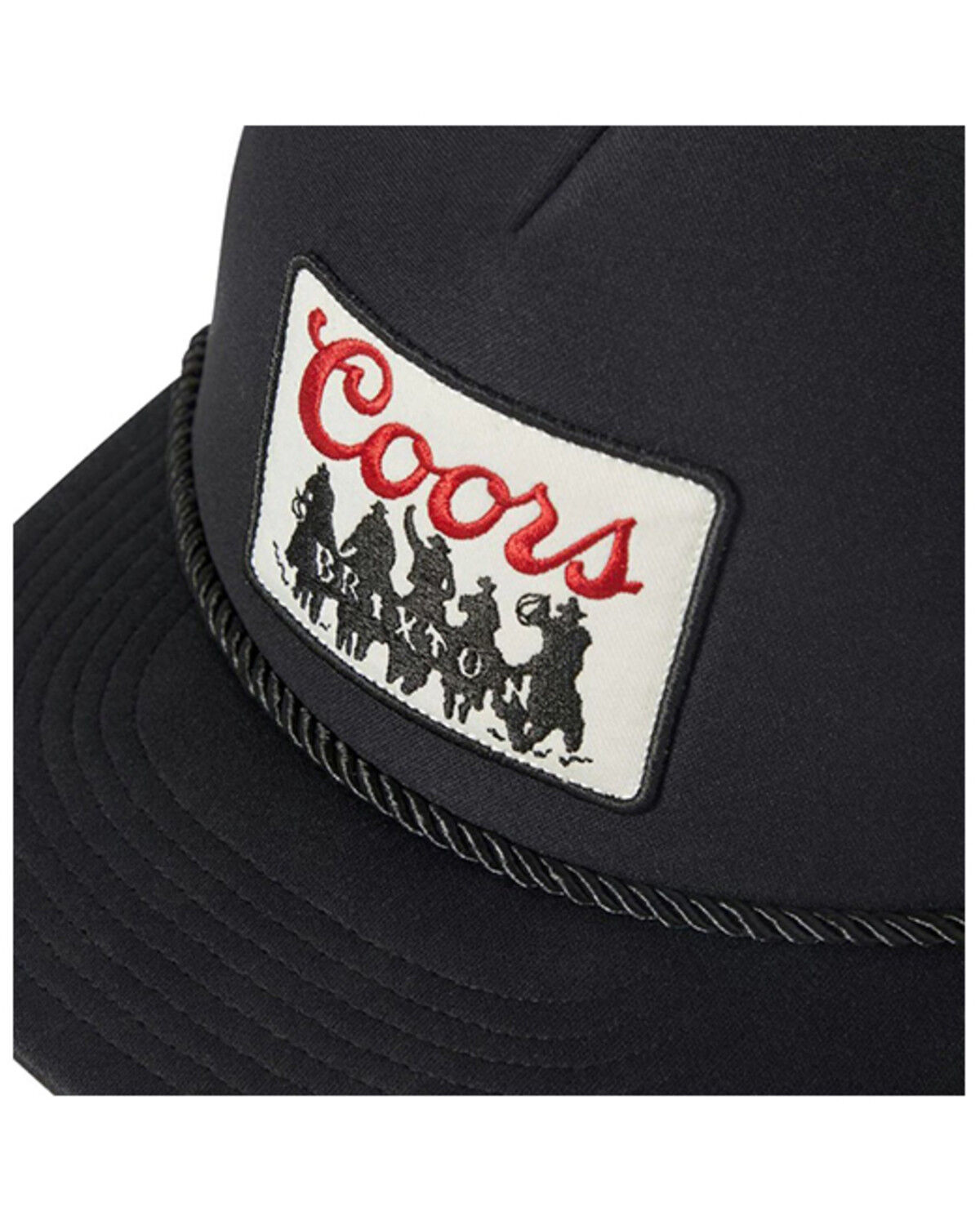 Image #3 - Brixton X Coors Men's Coors Bandit Ball Cap, Black, hi-res