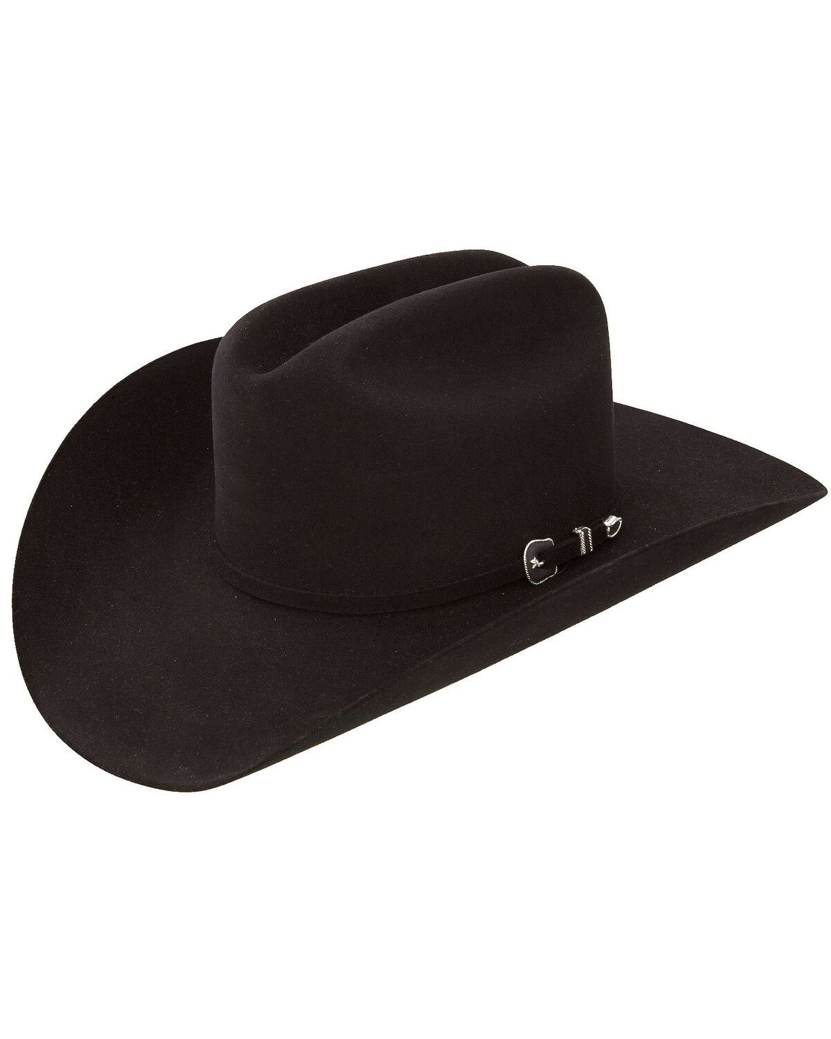 Image #1 - Resistol Men's 6X City Limits George Strait Black Fur Felt Cowboy Hat, , hi-res