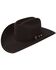 Image #1 - Resistol Men's 6X City Limits George Strait Black Fur Felt Cowboy Hat, , hi-res