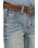 Image #4 - Cody James Little Boys' Crupper Light Wash Slim Straight Jeans - Sizes 4-8, Blue, hi-res