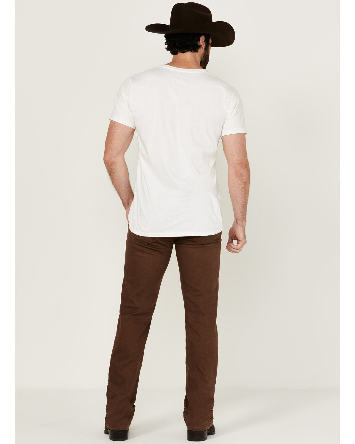 Image #3 - Cody James Men's Canyon Wash Jackson Slim Straight Stretch Denim Jeans, Dark Brown, hi-res