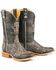 Tin Haul Women's Bandana Bandit Western Boots - Broad Square Toe, Tan, hi-res