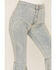 Image #2 - Free People Women's Light Wash High Rise Geo Print Just Float On Flare Jeans, , hi-res