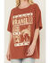Image #3 - Wrangler Women's OG Cowboy Logo Short Sleeve Graphic Tee, Brown, hi-res