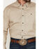 Image #3 - RANK 45&reg; Men's Men's Rowdy Geo Print Long Sleeve Button-Down Stretch Western Shirt, Tan, hi-res