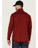 Image #4 - Cody James Men's FR Knit 1/4 Zip-Front Work Pullover, Dark Red, hi-res