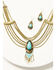 Image #1 - Shyanne Women's Desert Boheme Chain Jewelry Set - 2 Piece, Gold, hi-res