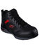 Image #1 - Skechers Men's 4" Arch Fit Bensen Work Shoes - Composite Toe, Black, hi-res