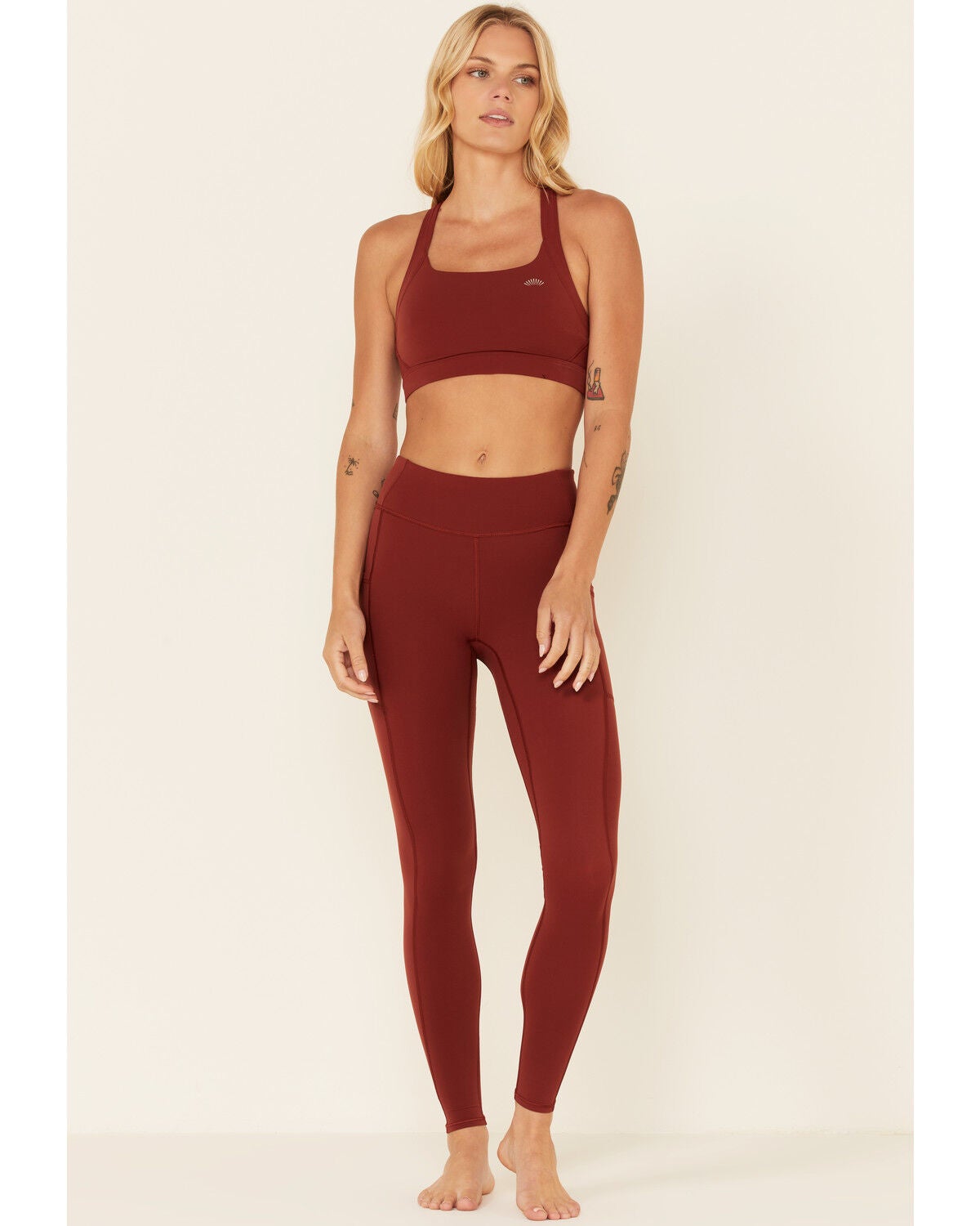 Shyanne Women's Riding Leggings, Chocolate, hi-res