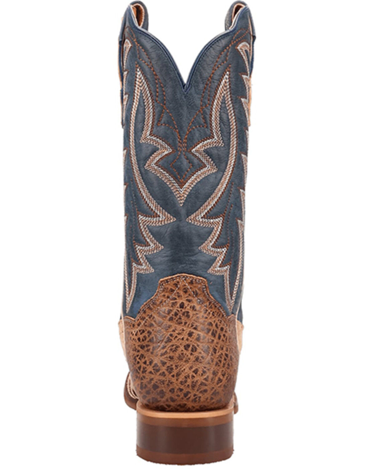 Image #5 - Dan Post Men's Tuco Tall Western Boots - Broad Square Toe, Blue, hi-res