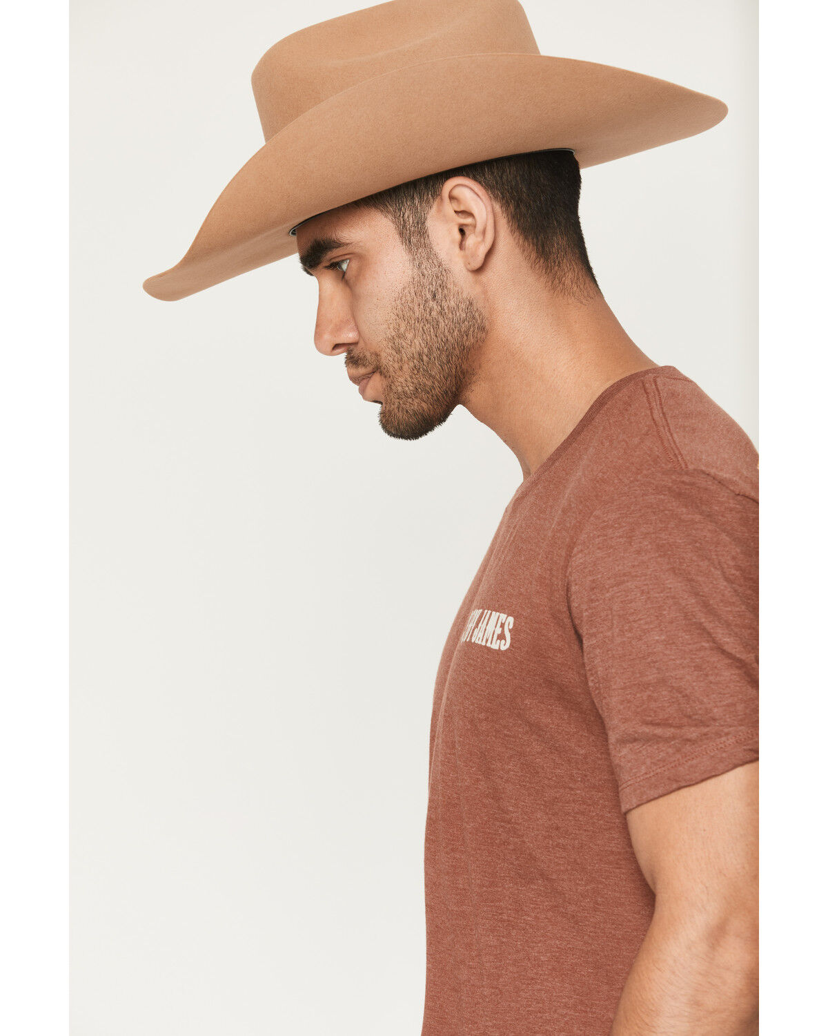 Image #3 - Cody James Men's Steerhead Short Sleeve Graphic T-Shirt, Rust Copper, hi-res