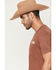 Image #3 - Cody James Men's Steerhead Short Sleeve Graphic T-Shirt, Rust Copper, hi-res