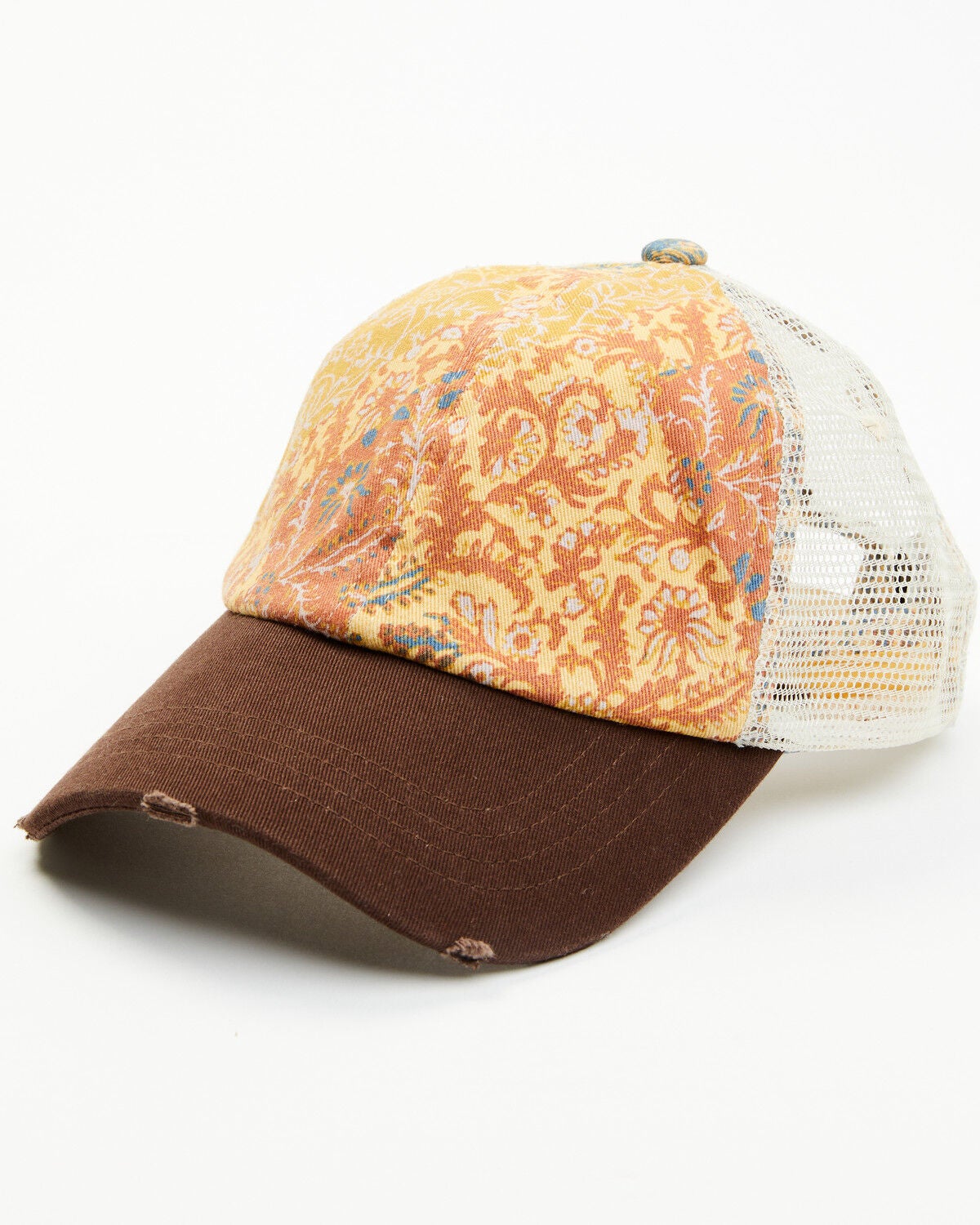 Cleo + Wolf Women's Paisley Print Ball Cap, Multi, hi-res