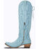 Image #3 - Lane Women's Reverie Tall Western Boots - Snip Toe, Blue, hi-res